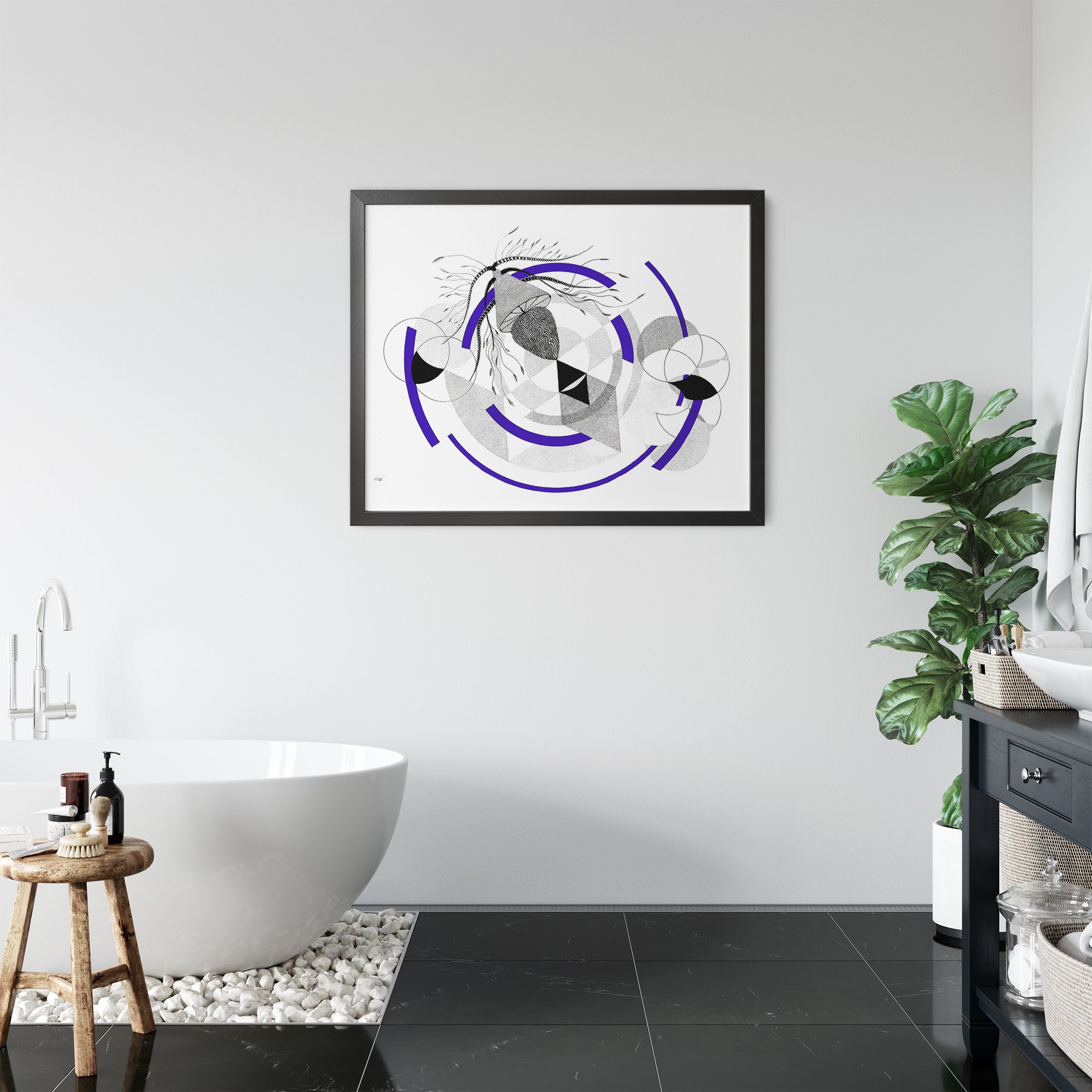 La Puerta Violeta -  Fine Art Print